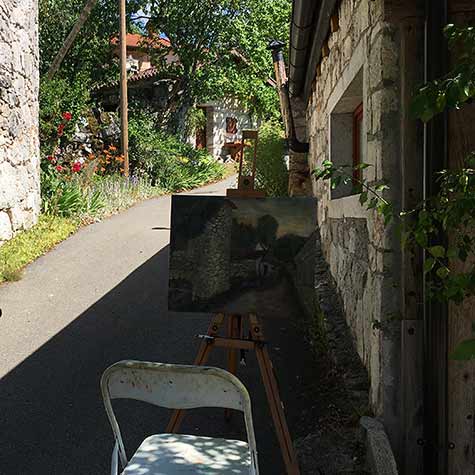 Ustvarjanje, ljubiteljsko slikanje za odrasle v poletnih mesecih, poteka v slovenski Istri in je strokovno vodeno. 