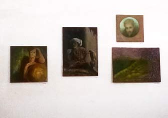 Na razstavi v Galeriji RRRudolf smo razstavili slike, ki so nastale v delavnicah oljnega slikarstva v slikarskem tečaju.